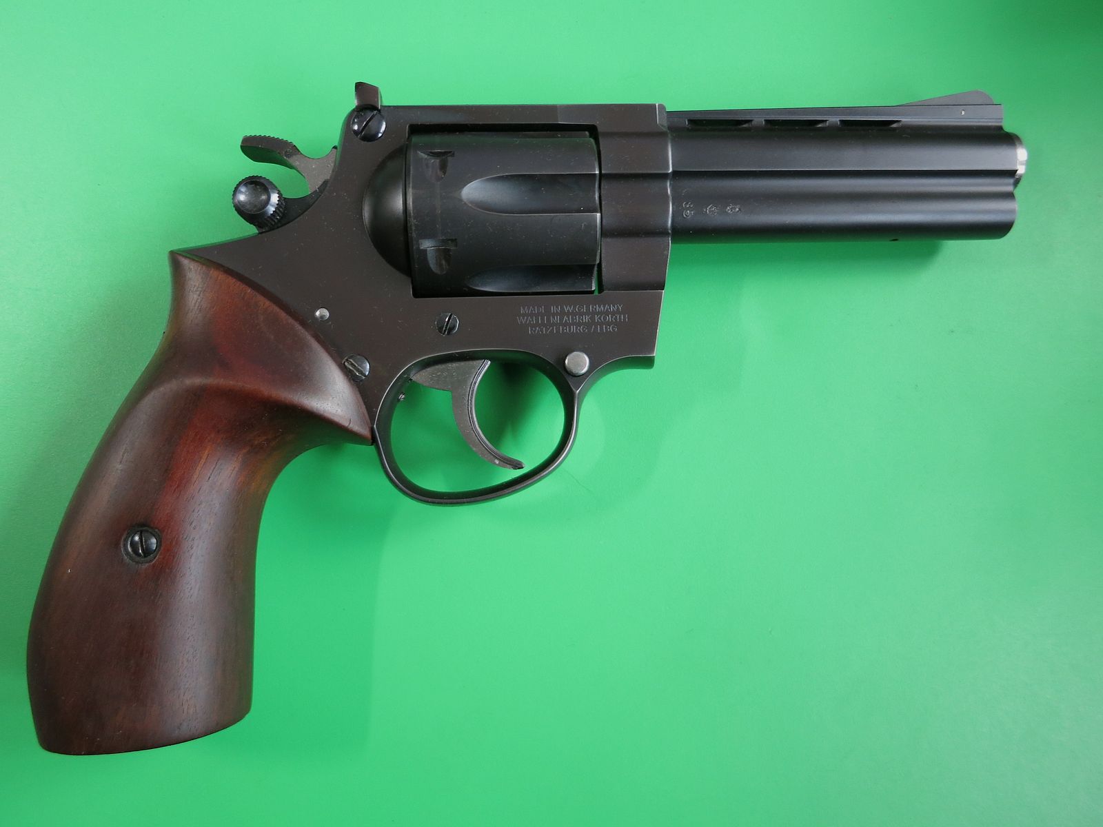 STEEL-BORN PRECISION MADE IN GERMANY -KORTH- Profi .357 Magnum Sport Revolver, 4"      #2