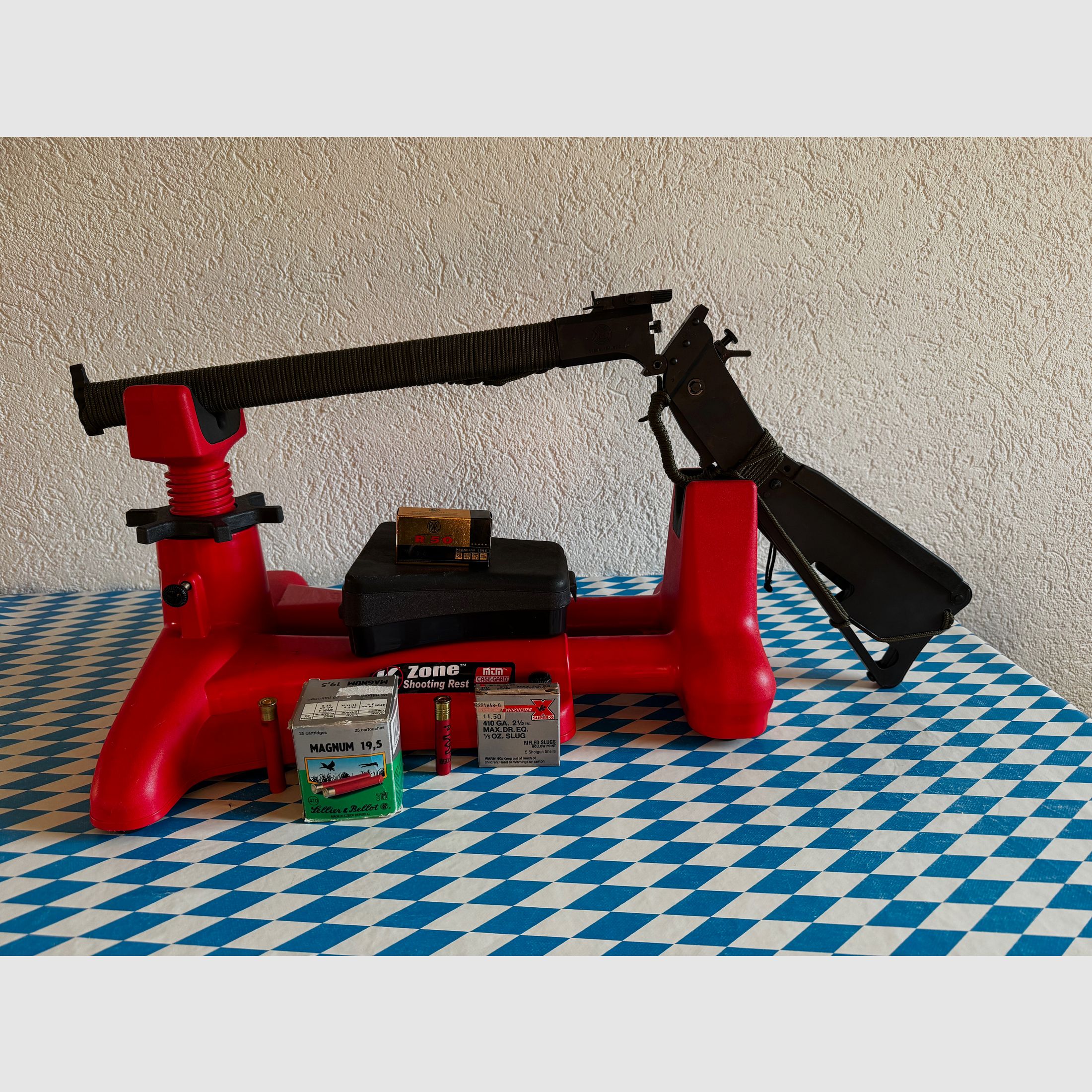 Bockbüchsflinte / Brünner Waffenwerke Modell: M6 Scout von Springfield Kaliber: .22lr / .410/76