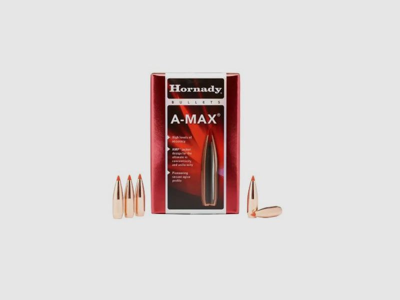 100 St. Hornady .30/.308 Geschosse 168GR A-MAX Match 30502