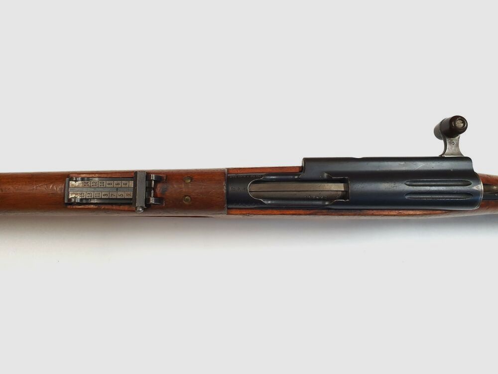 Fabryka broni Bern karabina powtarzalna Fabryka broni Bern Szwajcarski K11 Kaliber 7,5x55 Szwajcarski kompletny z numerami pasującymi + bagnet