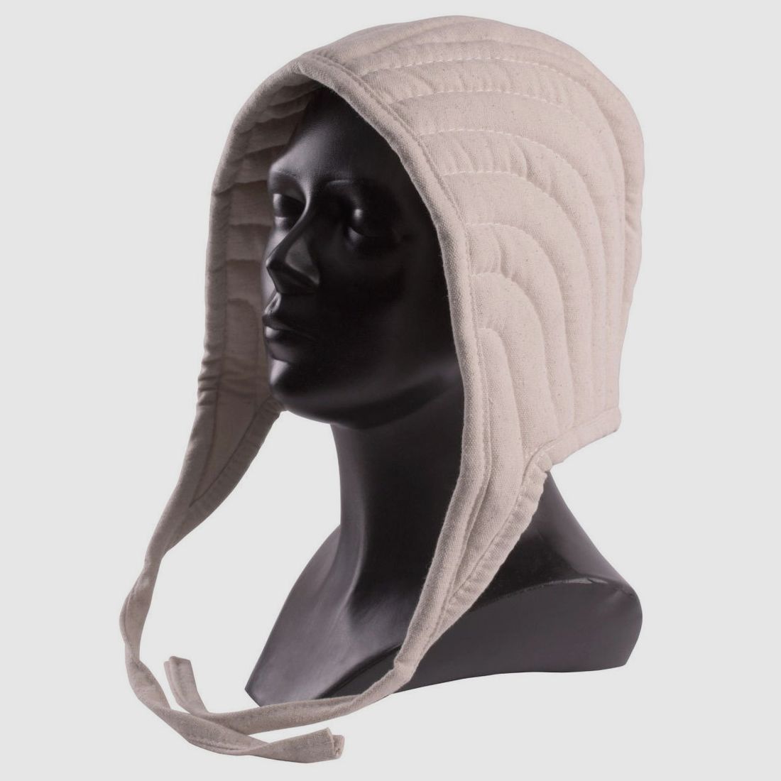 Medieval undercap for wearing helmets