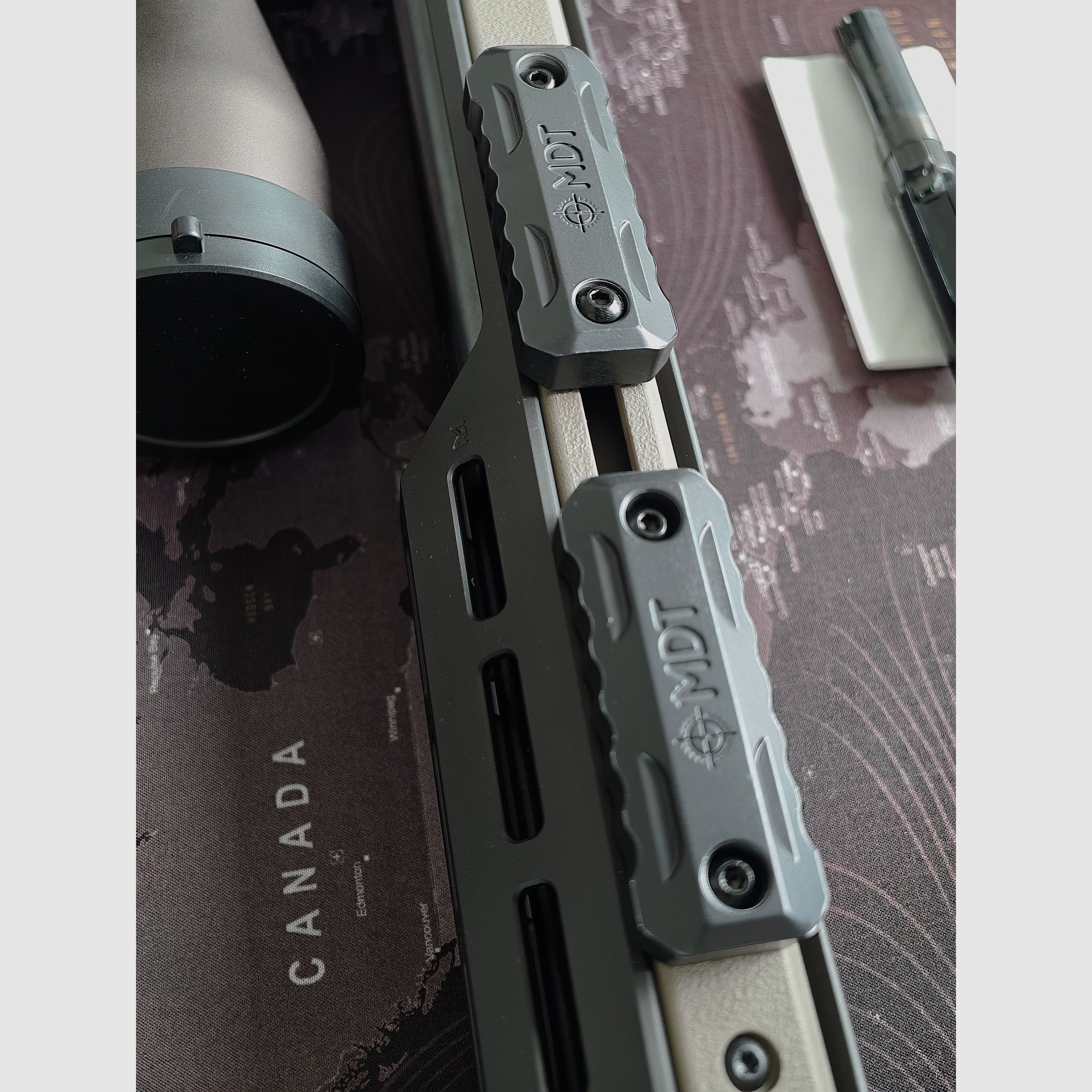 Anschütz APR 1761 Long Range +  XRS Enclosed Forend + Vector Optics SCFF-39 Continental x6 4-24x56 Coyote 