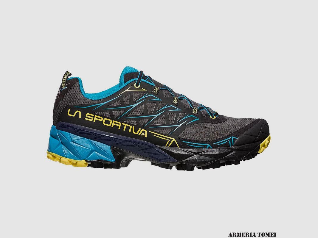LA SPORTIVA – HERREN – AKYRA Carbon / Tropic Blue, Bild 4 von 6