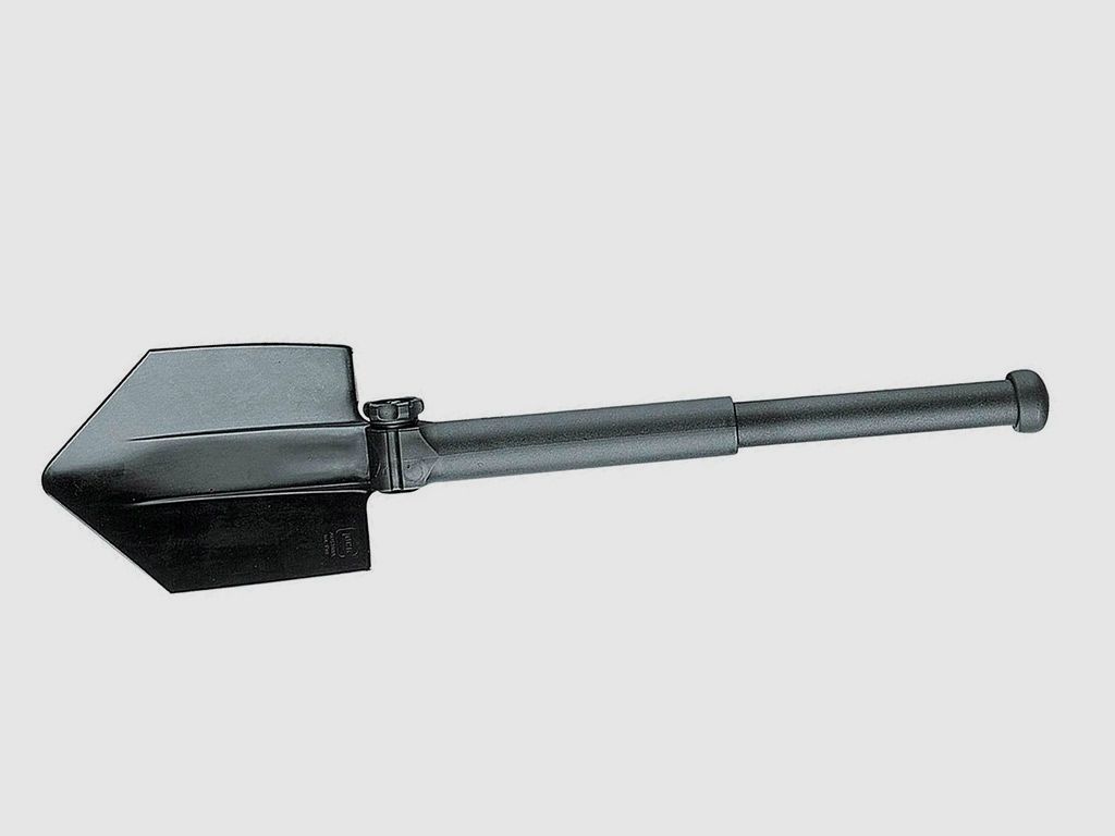 Feldspaten mit SĂ¤ge Glock GesamtlĂ¤nge 62 cm Gewicht 745 g inklusive Nylontasche