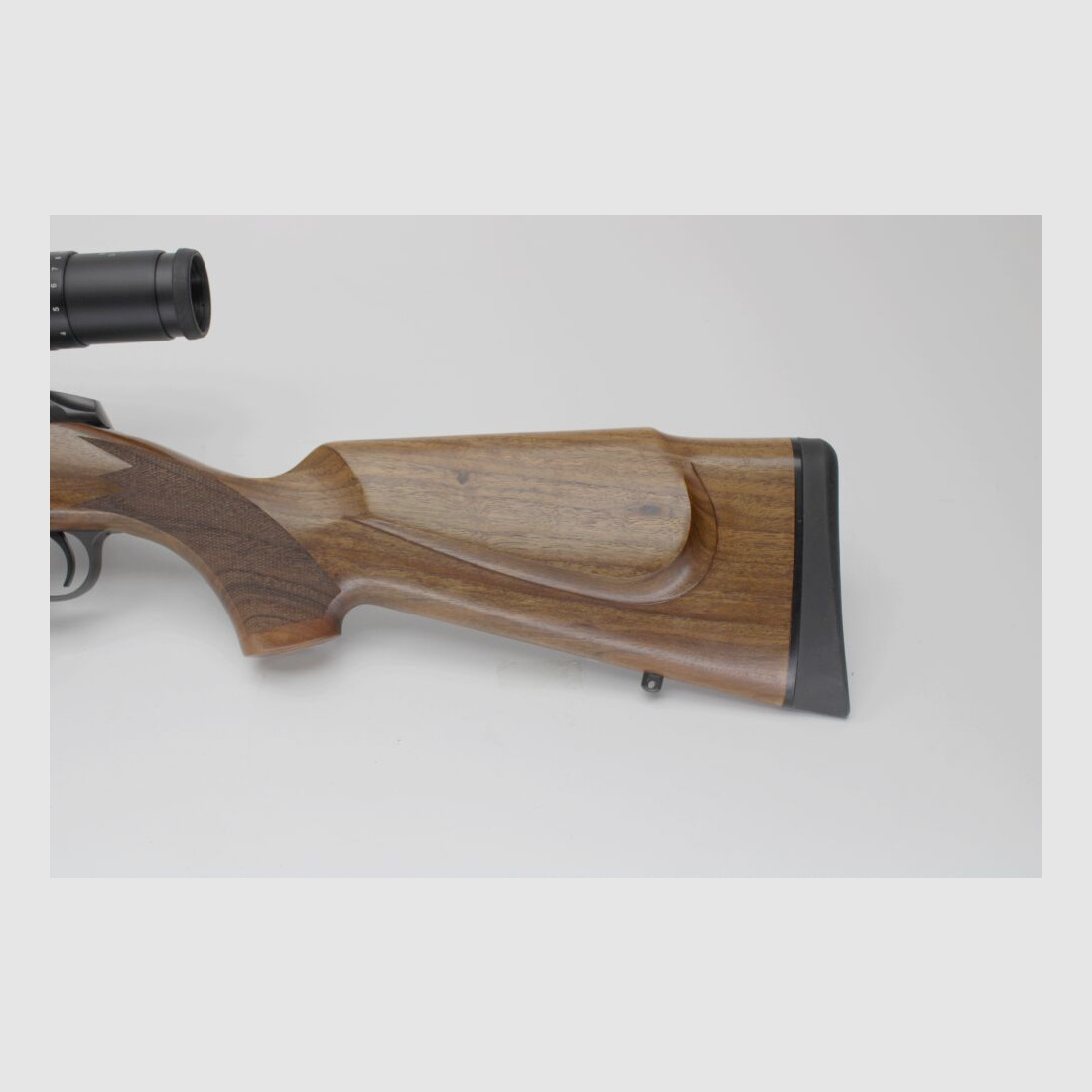 Rep. Büchse Sako 85 Varmint Kurz kannelierter Lauf Meopta 3-12x56 auf Dentl .222Rem