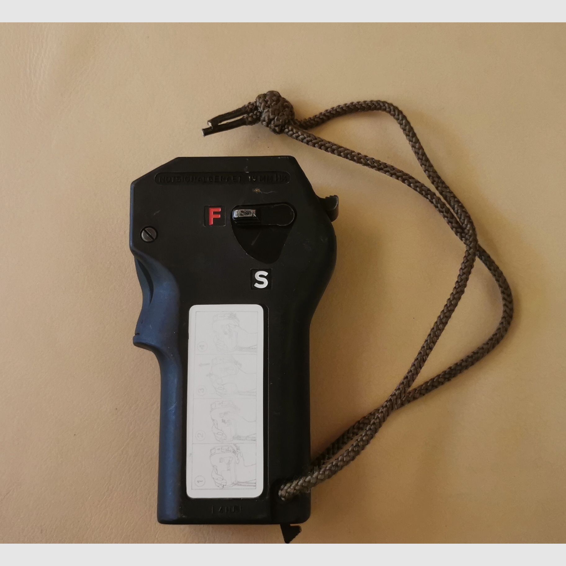 Heckler & Koch emergency signal device, PTB version, 19 mm