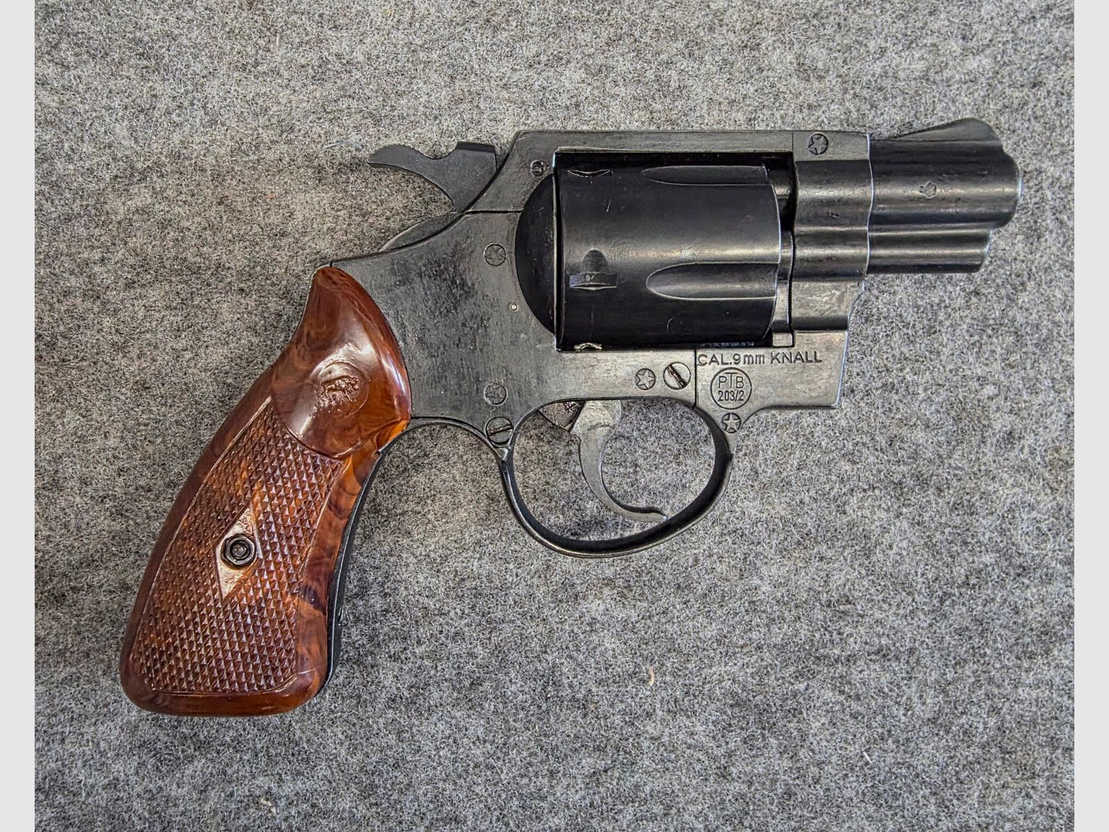 SRS Revolver ME 38 Marshal in Cal. .380 RK 9mm RK Blued