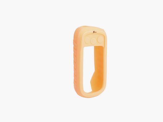 Coque silicone alpha phosphorescente orange