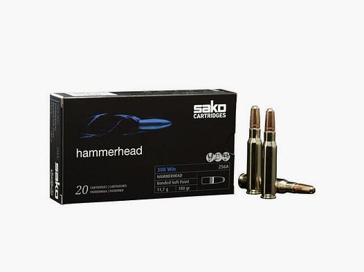 .308 Win. Sako Super Hammerhead 11.7g / 180grs.