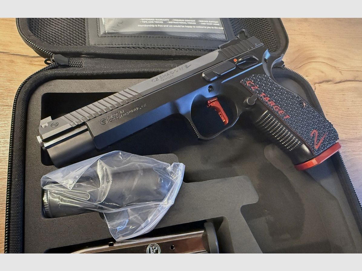 CZ Shadow II Target im Kaliber 9mm Luger mit 6" Lauf