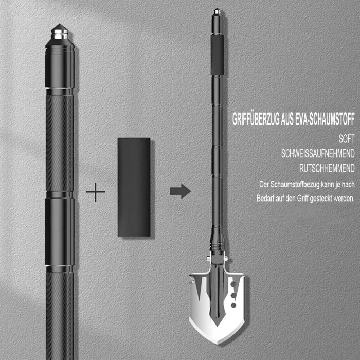 Tactical-Survival-Schaufel Set 13 in 1, Bild 5 von 7