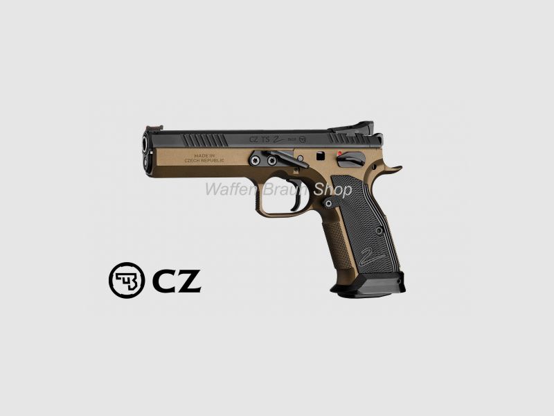 CZ 75 TS 2 Deep Bronze 9mm Luger