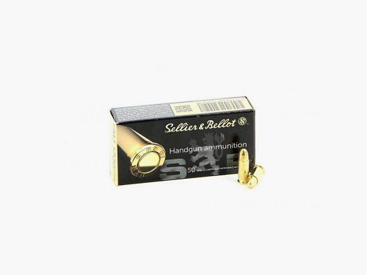 BOITE DE 50 CARTOUCHES SELLIER & BELLOT CAL.6.35 BROWNING FMJ