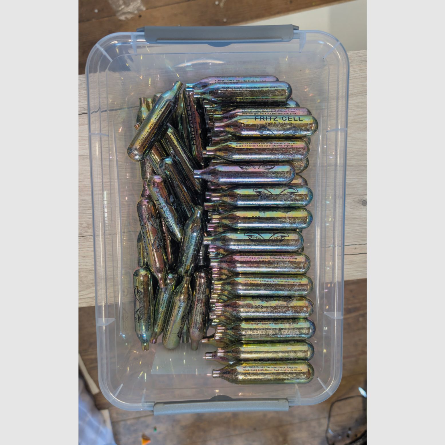 110 12 gram CO2 capsules