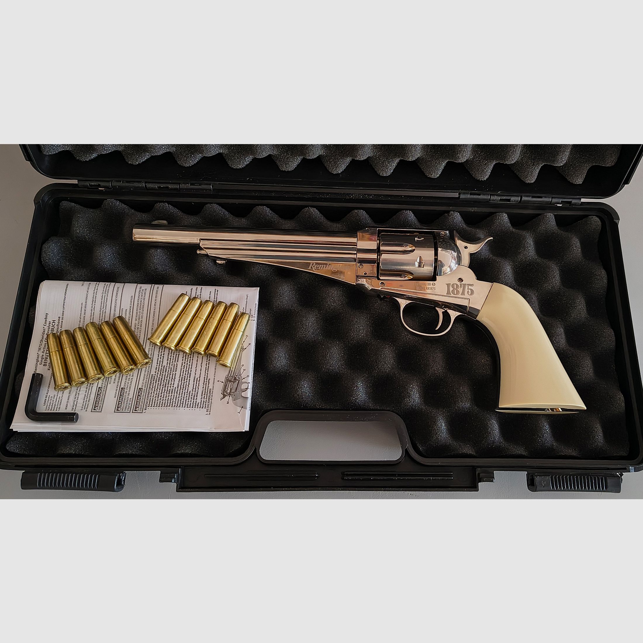 Crosman Remington 1875 CO2 Western revolver 4.5mm