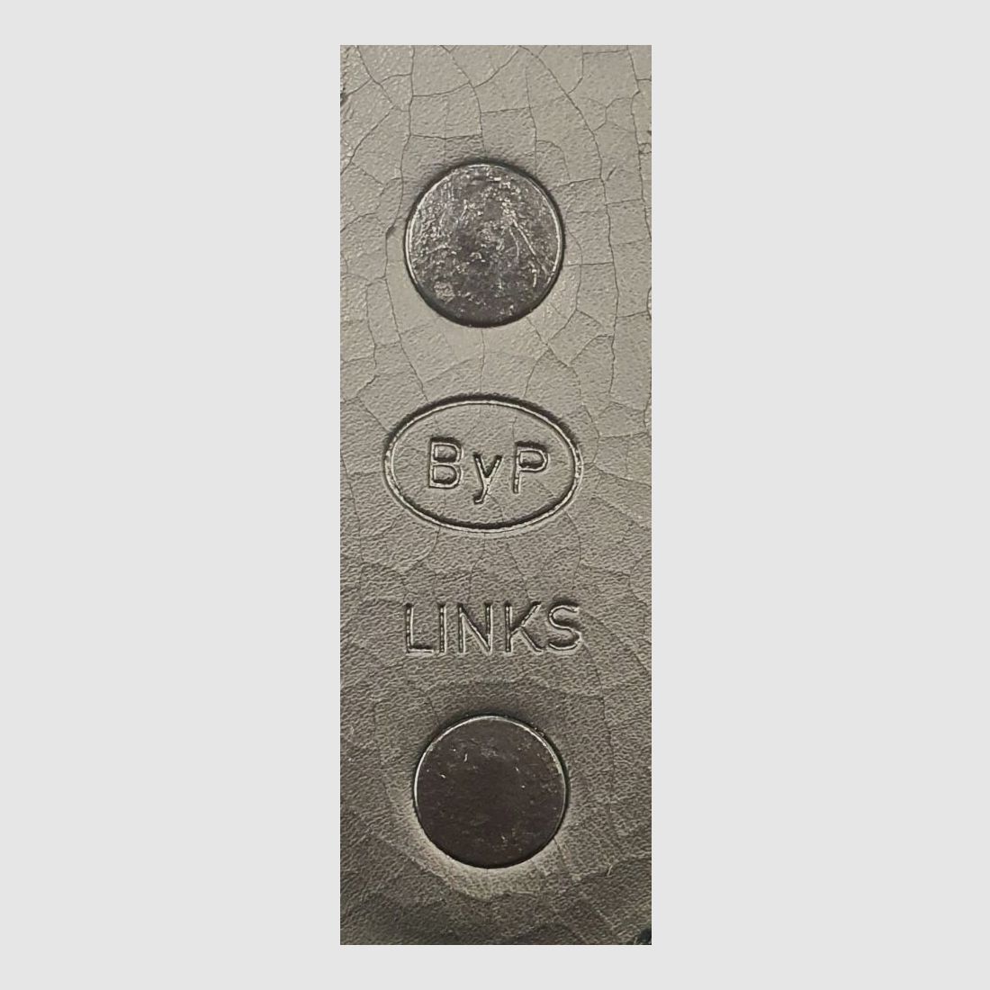 sconosciuto fondina in pelle P7 della polizia bavarese, pelle nera, sinistra