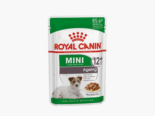 ROYAL CANIN Ältere Kleine Hunde Nassfutter Mini Ageing 12+ 12x85 g