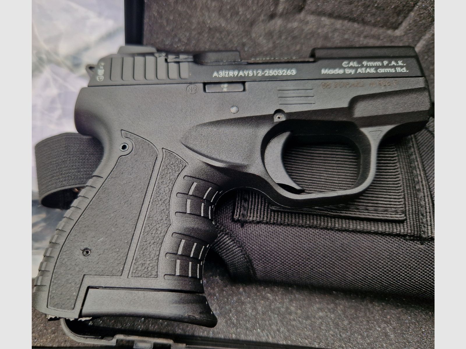 Zoraki 906 pistolet à blanc/gaz comme neuf