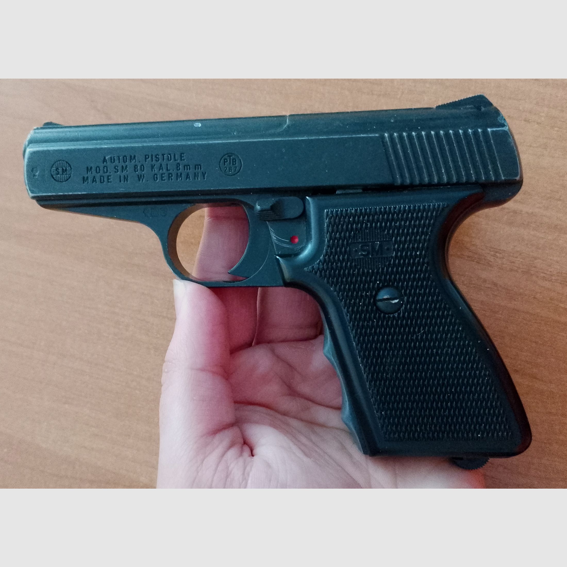 Rhöner SM 80 Kal. 8 mm Knall im PTB  267