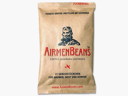 AirmenBeans Airmenbeans Kaffee-Guarana Pastillen