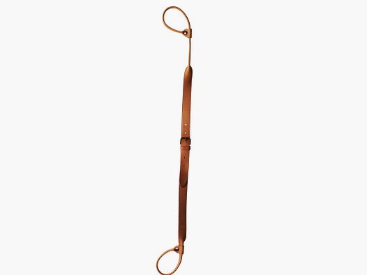 Verstellbarer Lasso-Gürtel aus Leder Unifrance