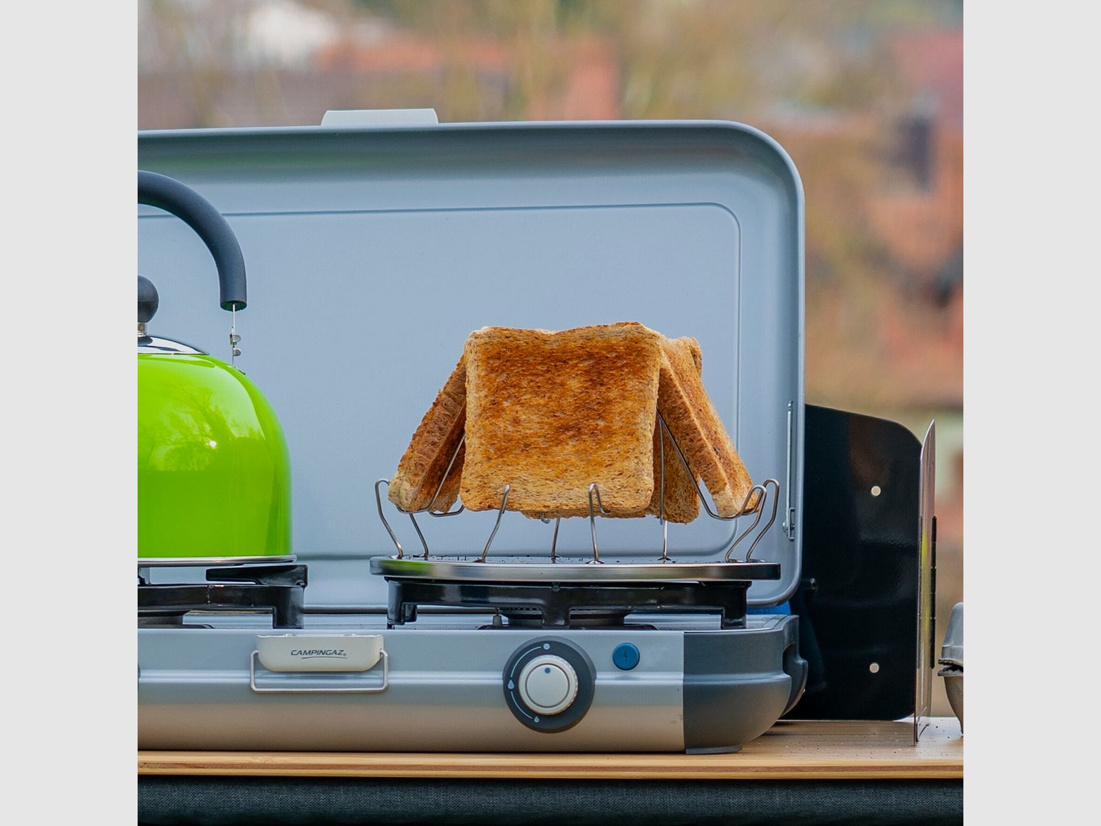Stainless Steel Camping Toaster, image 1 of 4