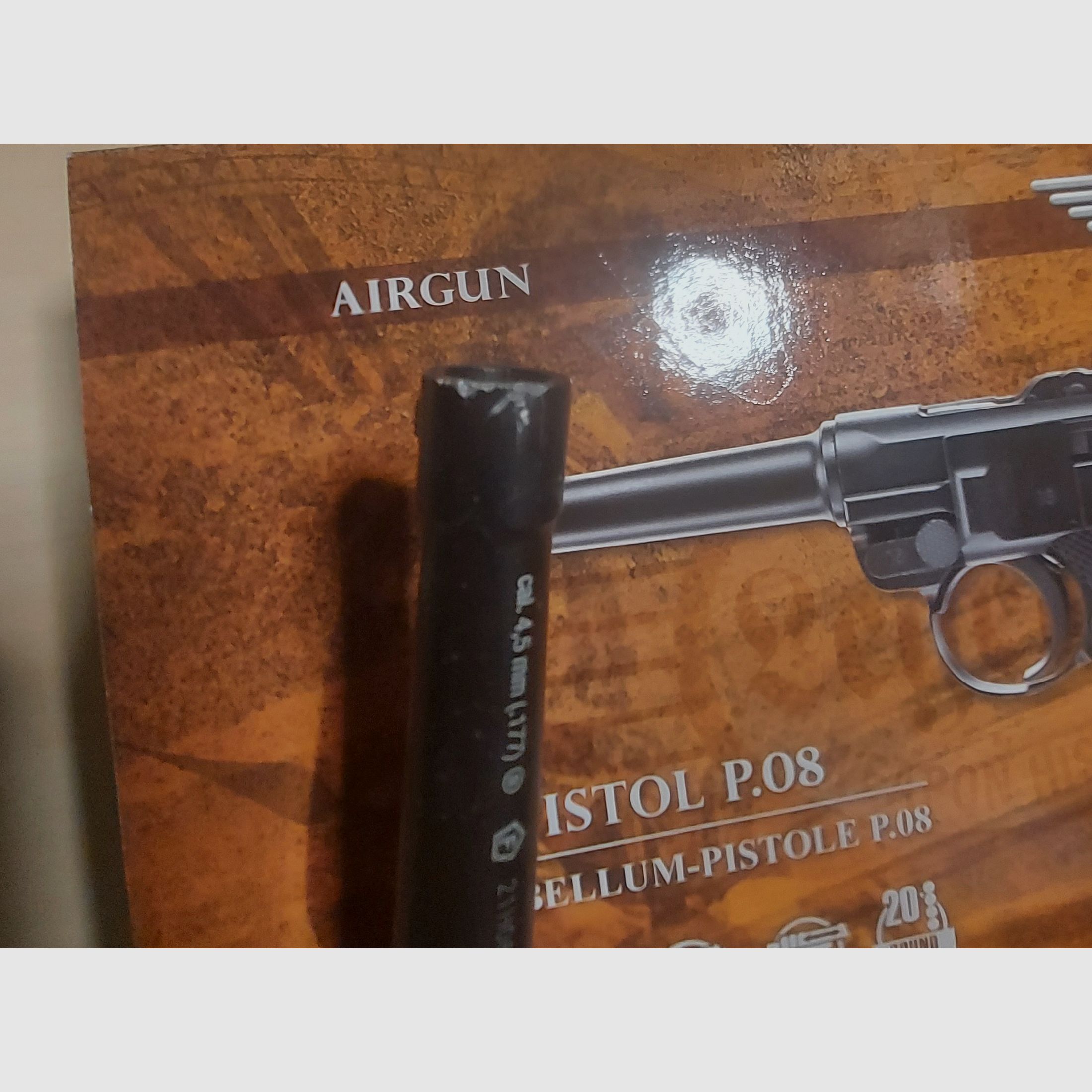 Umarex Legends P08 Blowback Luftpistole CO2