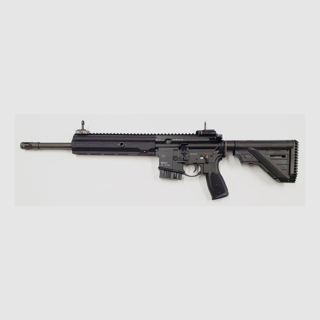 Heckler & Koch halbautomatische Büchse Heckler & Koch MR223 A3 Slimline 14,5" SPORT Sonder-Edition, Schwarz .223Rem, Bild 1 von 10