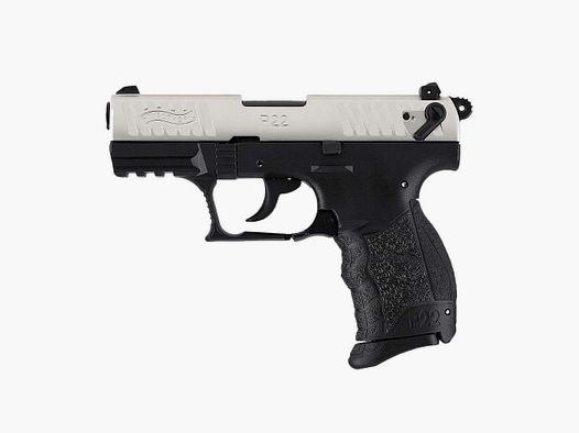 Walther P22Q Schreckschusspistool Kaliber 9mm P.A.K. Nickel