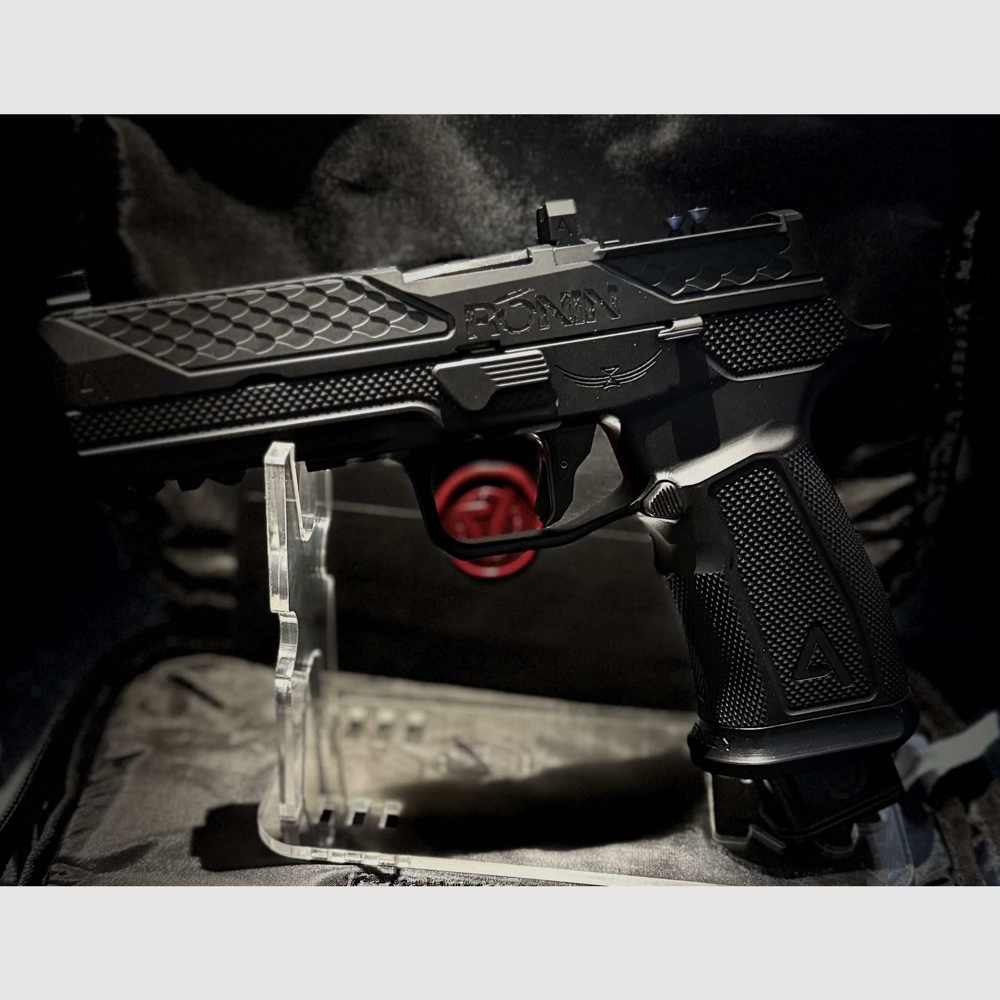 Pistola Agency Arms P320 RONIN VOID BUILD 9x19mm, imagen 3 de 4
