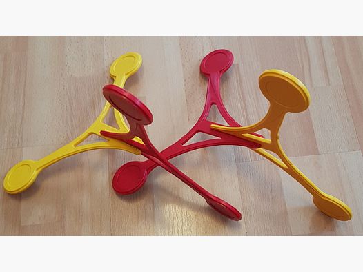 Flip-Target Überroll-Zielscheibe Cadet Shot für Kaliber 4,5mm/.177