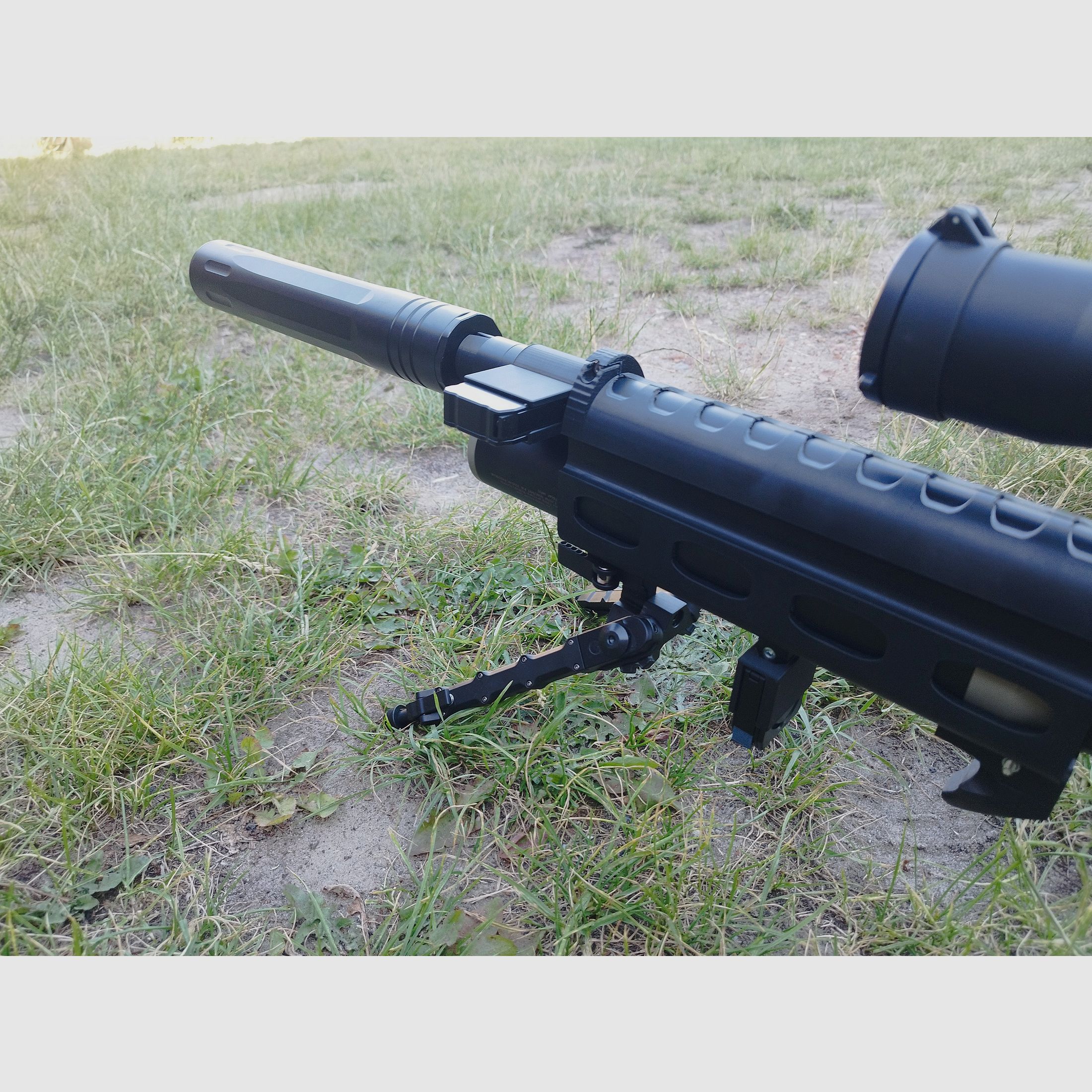 Gunway Magazinhalter HP Max MK1 MK2 Picatinny Schiene oder Lauf