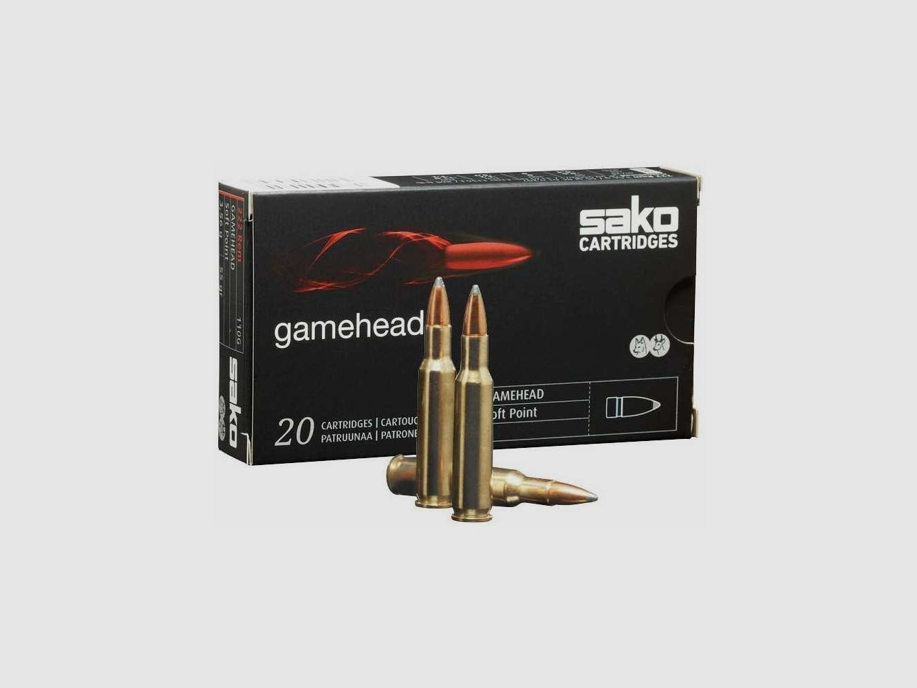 Sako .243 Win. Gamehead 90 gr, afbeelding 1 van 2