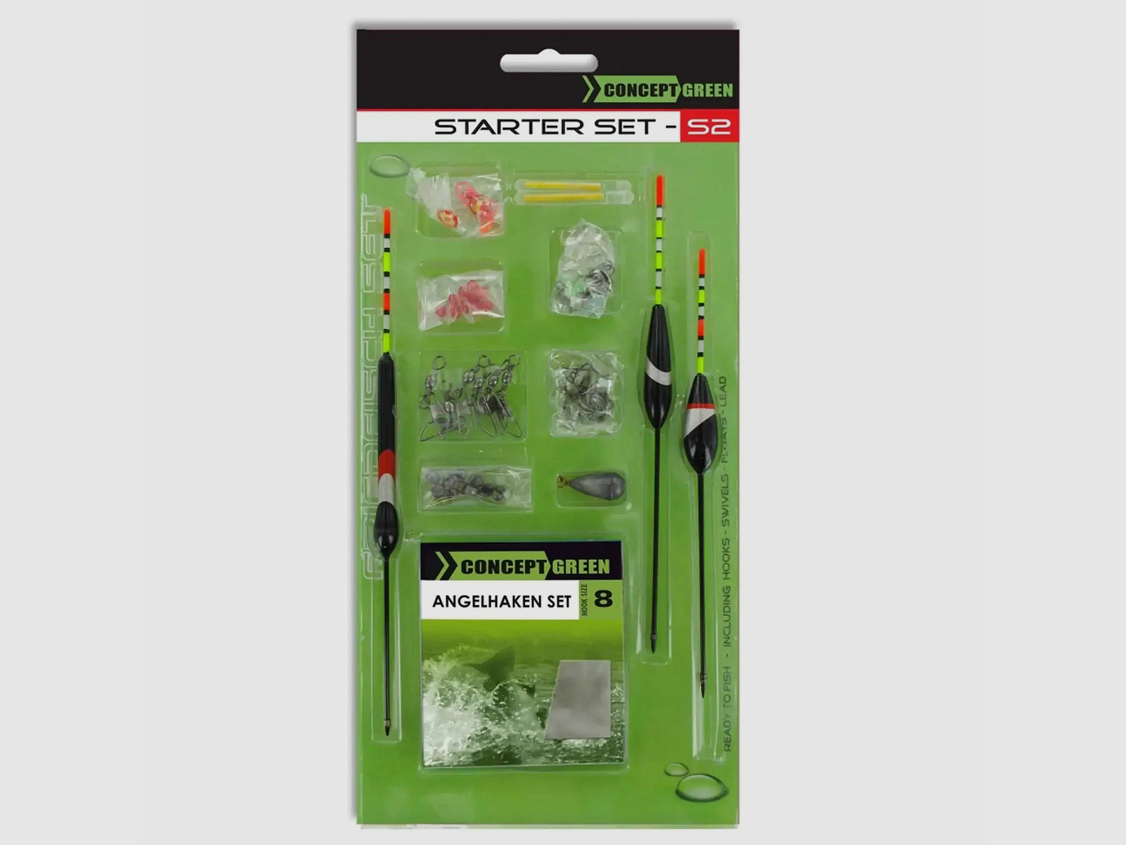 Jenzi Jenzi Friedfisch Set Green Concept Komplettmontage-Set