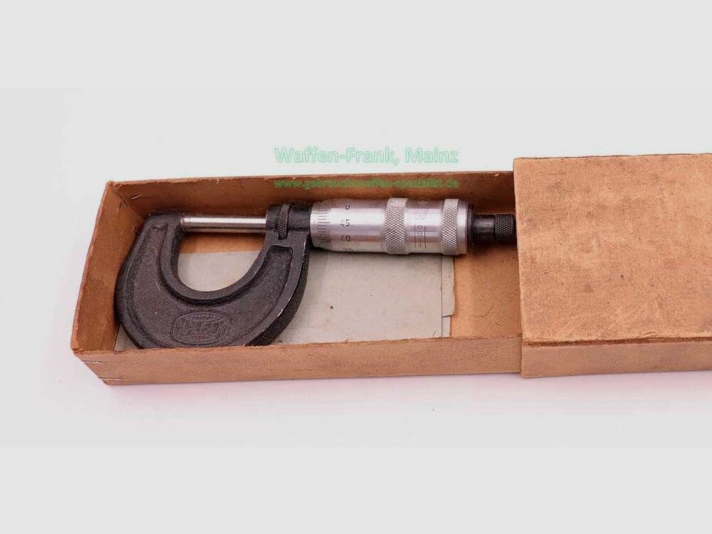 Mauser Bügelmessschraube 0-25mm