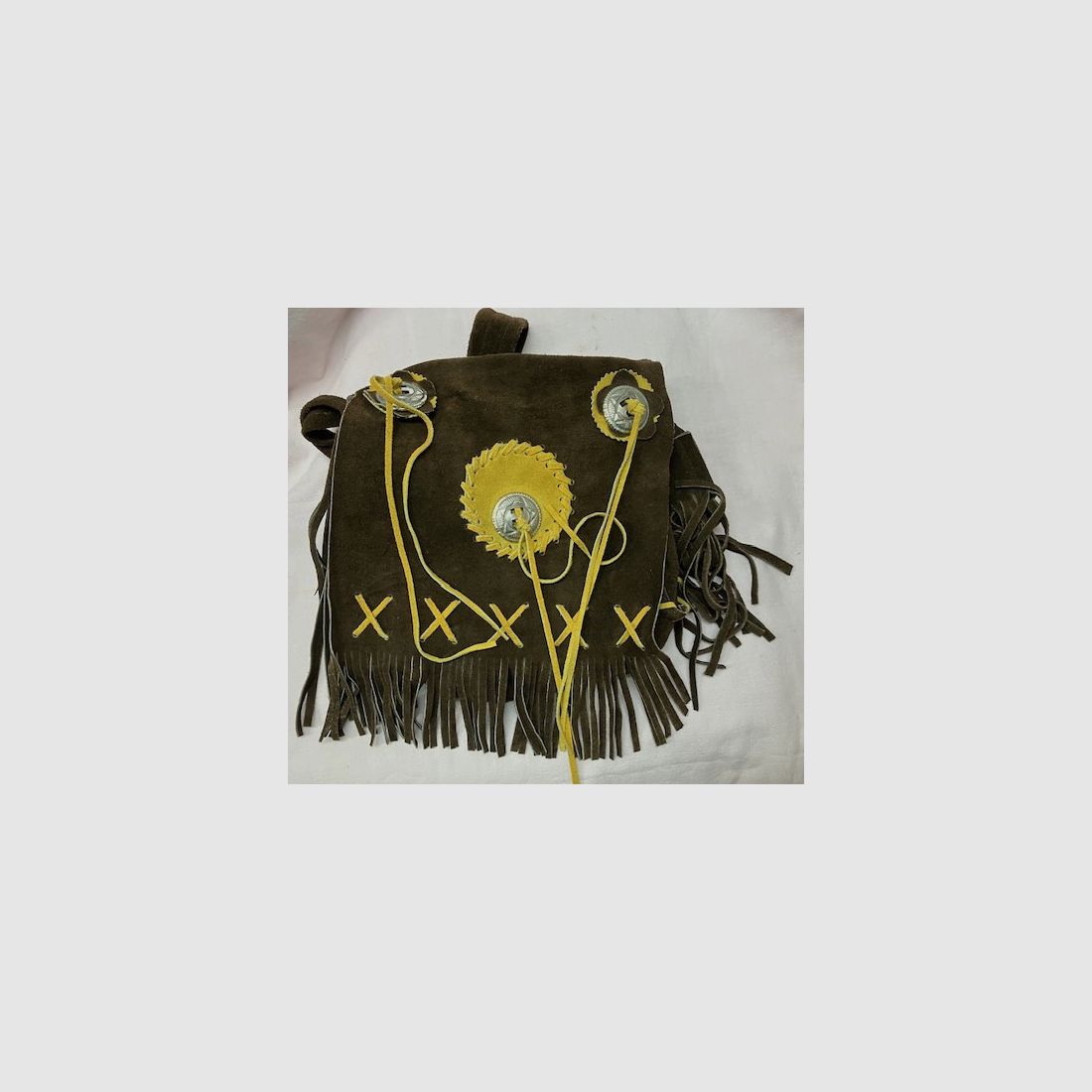 Umhängeasche Western - Trapper, zie de beschrijving en afbeeldingen