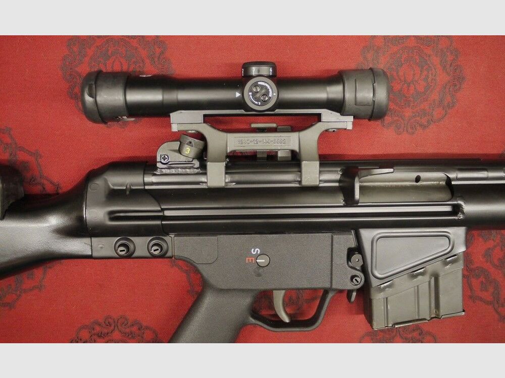 Hensoldt Wetzlar Fero Z24 riflescope & Stanag mount kit, as new