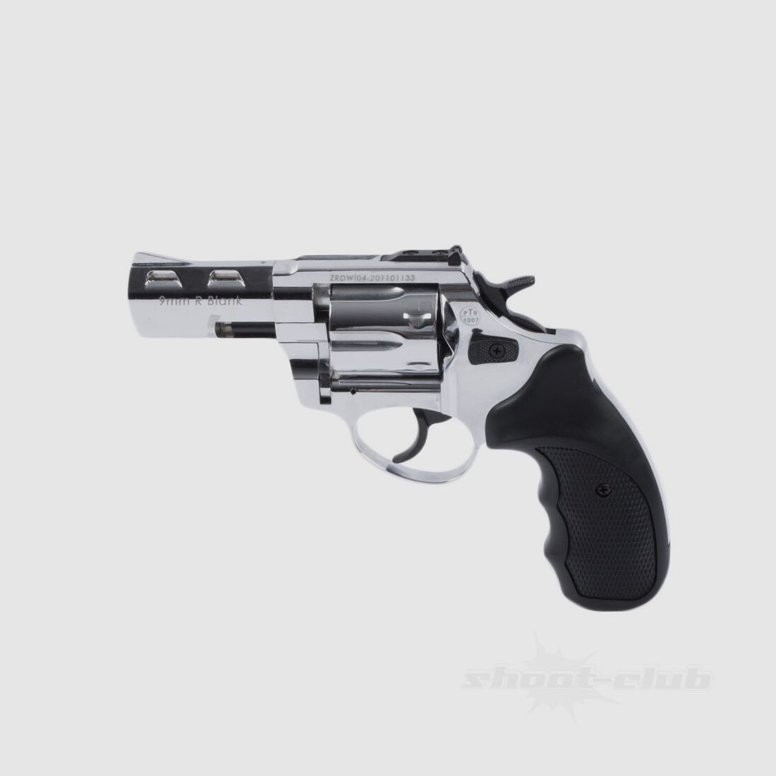 Zoraki R2 3'' blank-firing revolver 9mm R.K. - Chrome