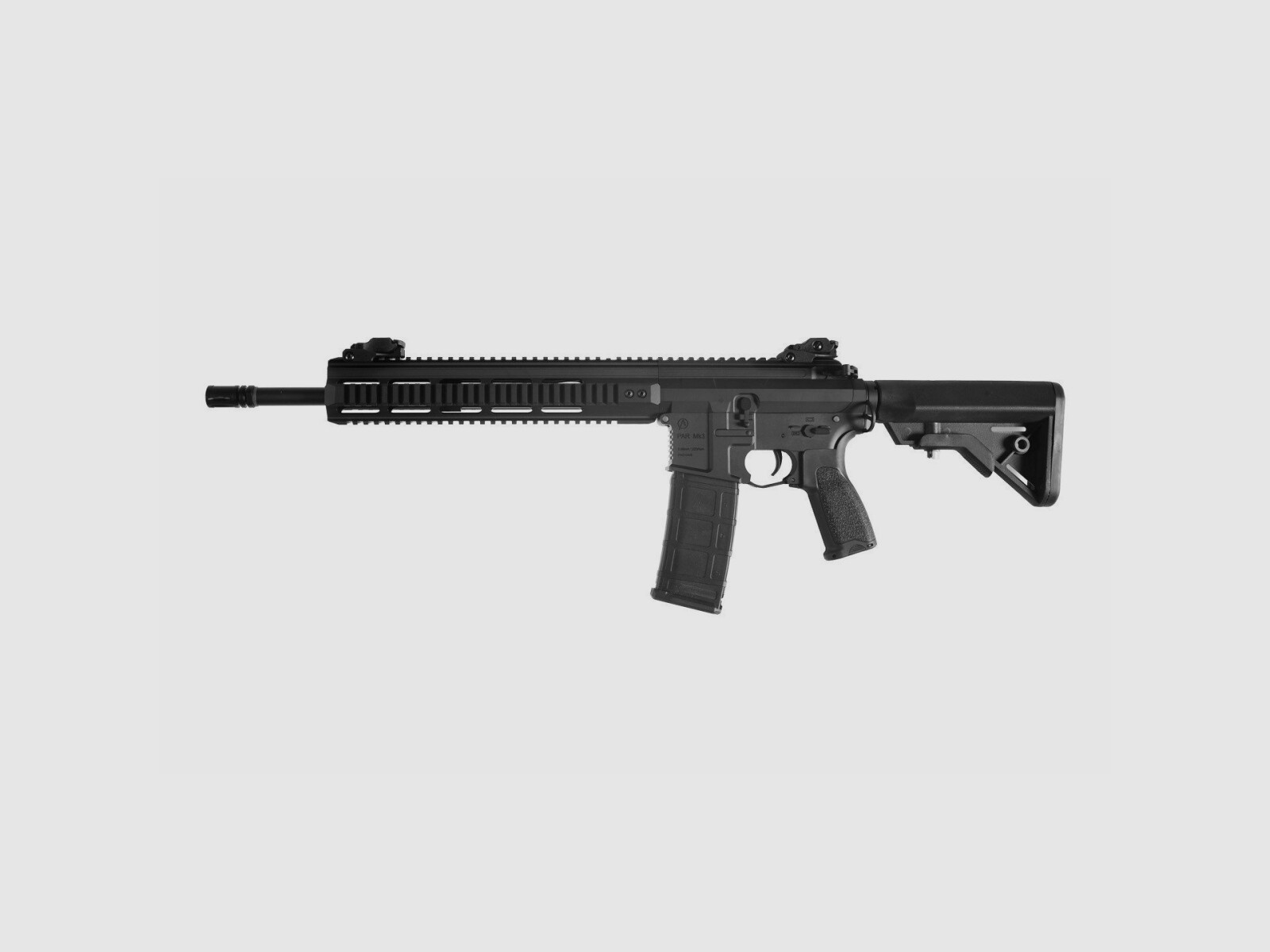 Proarms PAR MK3 ETU 16inch NC! Full Metal Delta Armory Black S-AEG Airsoft Rifle Free from 18 Years