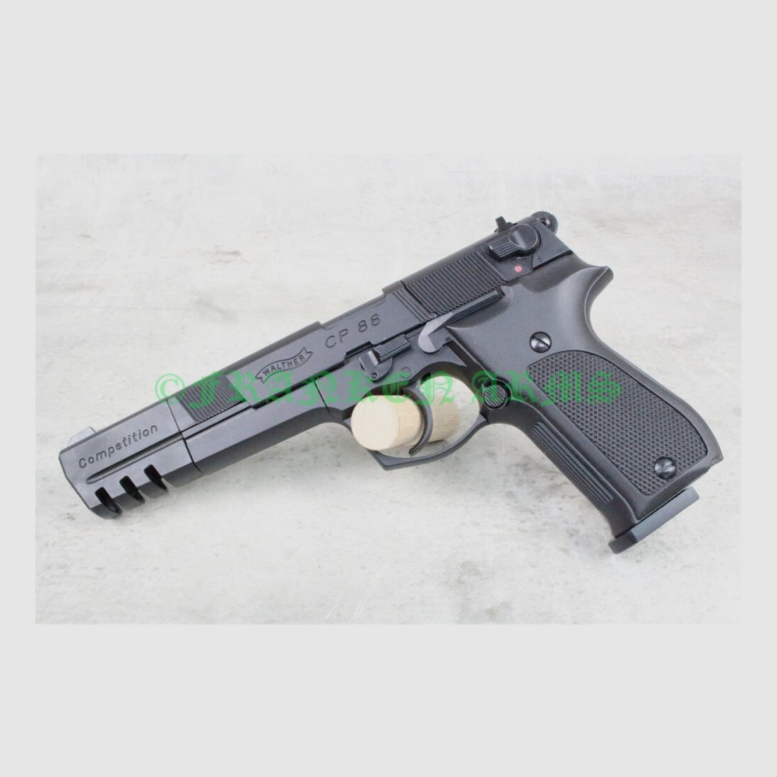 Walther CP88 Competition Brüniert Komplettset