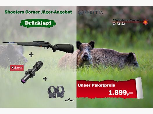 Beretta BRX1 Drückjagd-Paket Kal. .308 Win