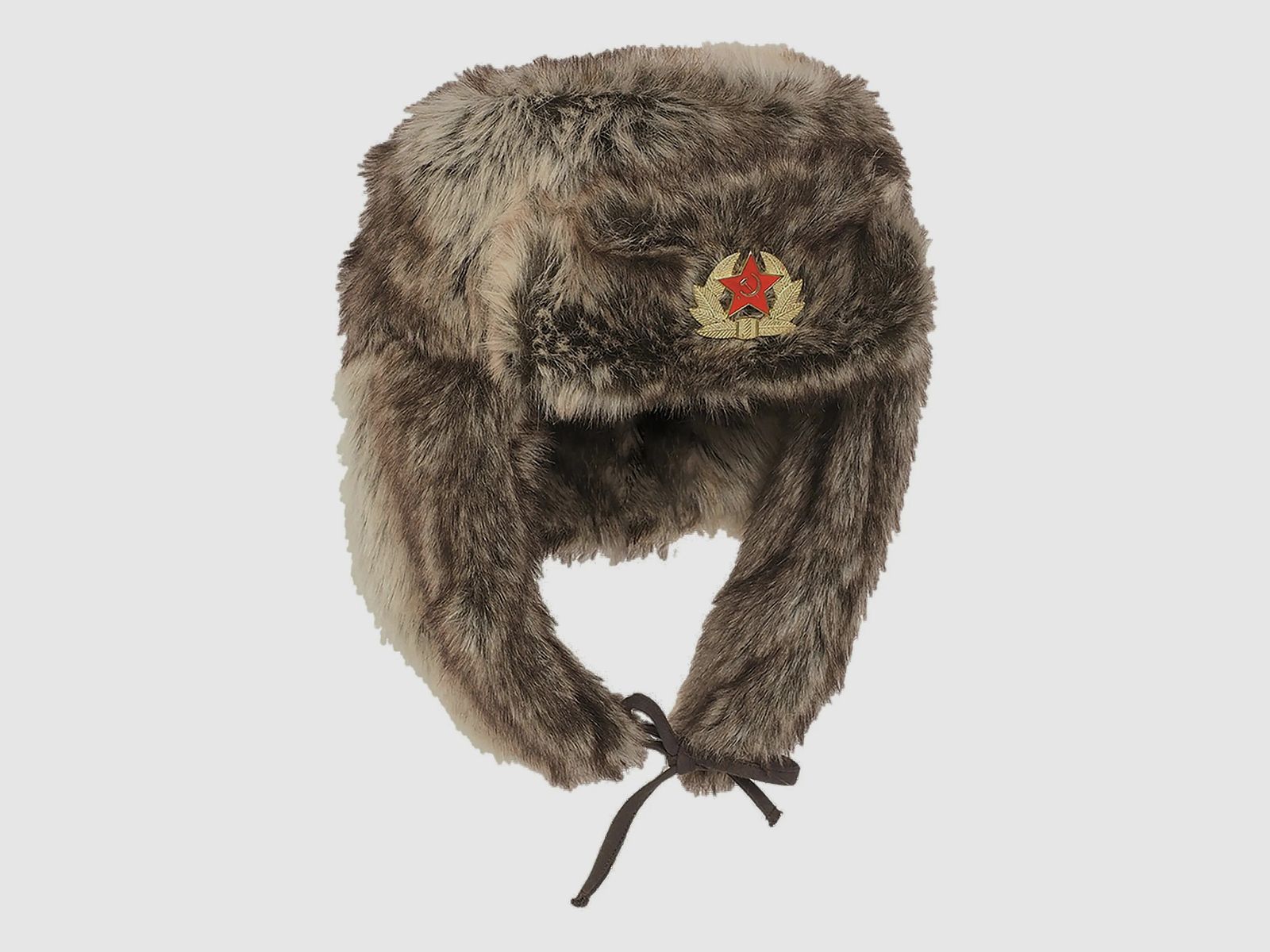 Mil-Tec Russische Wintermütze Shapka braun
