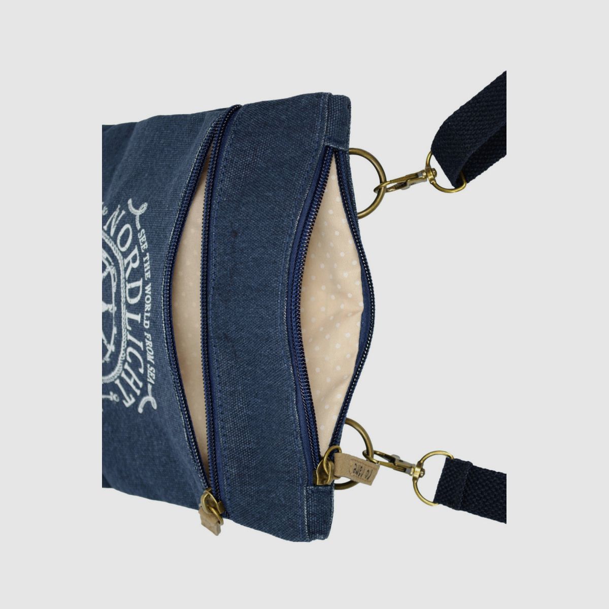 NO NAME Crossbag "Nordlicht" Umhängetasche NAVY