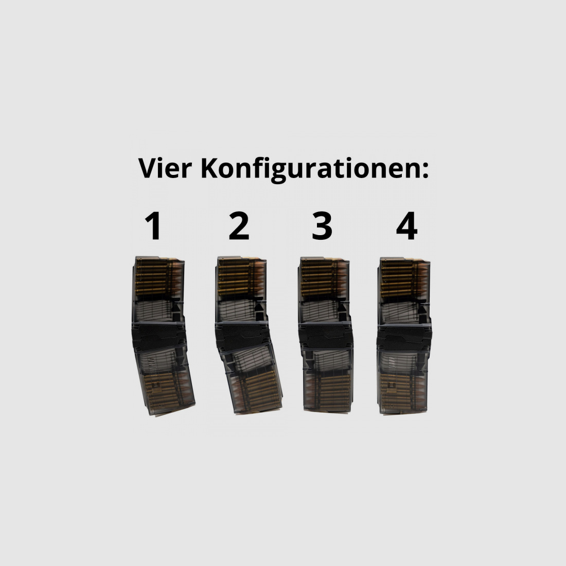 Magazinset für AR-15 Kaliber .223, CROSS MAG 10/10 (Set aus 2 Magazinen)