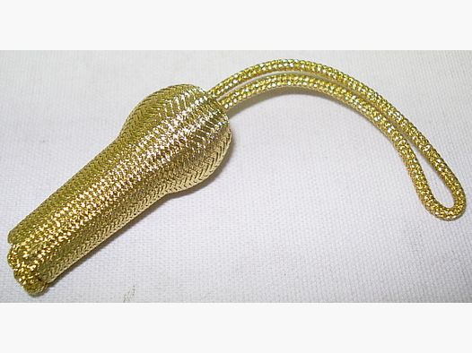 Eikel, grote uitvoering 40mm - goudkleurig Inox