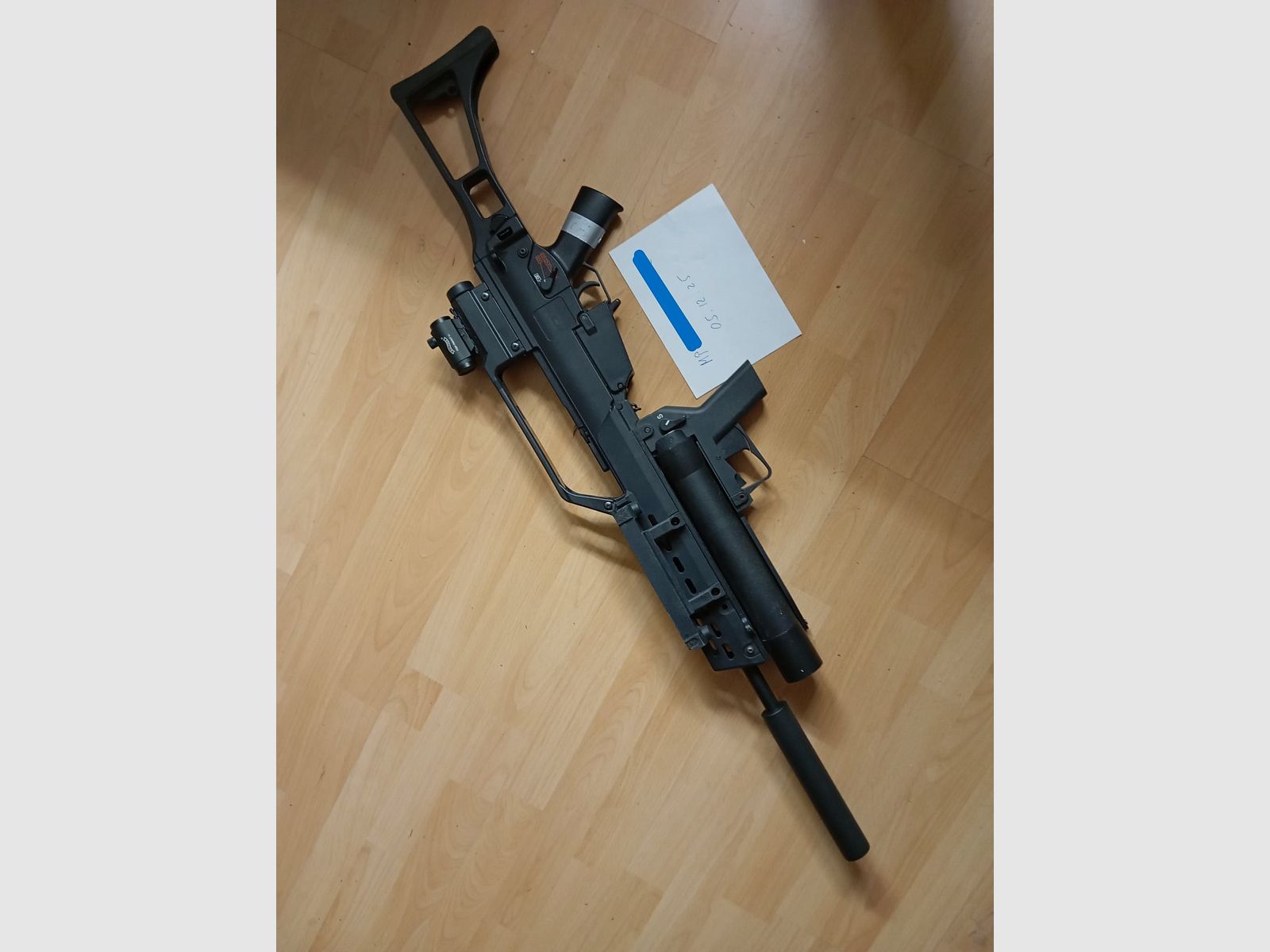 G36 with grenade launcher and G36 sight