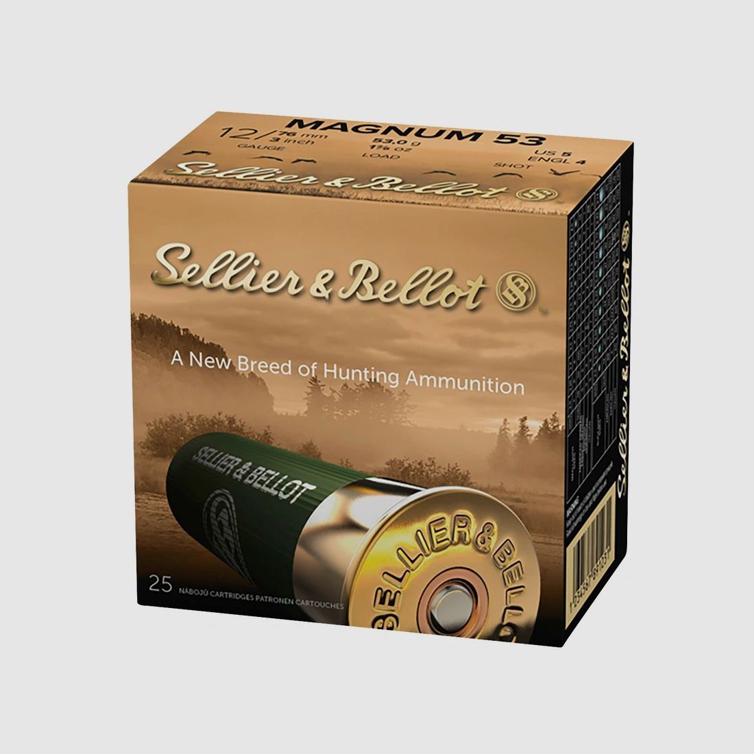 12/76 Jagd Plastik Magnum 3,5 mm 53g Seller & Bellot