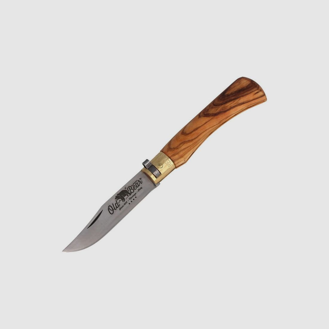 Couteau ANTONINI OLD BEAR M en bois d’olivier 190 mm (9307/19_LU), image 1 sur 4