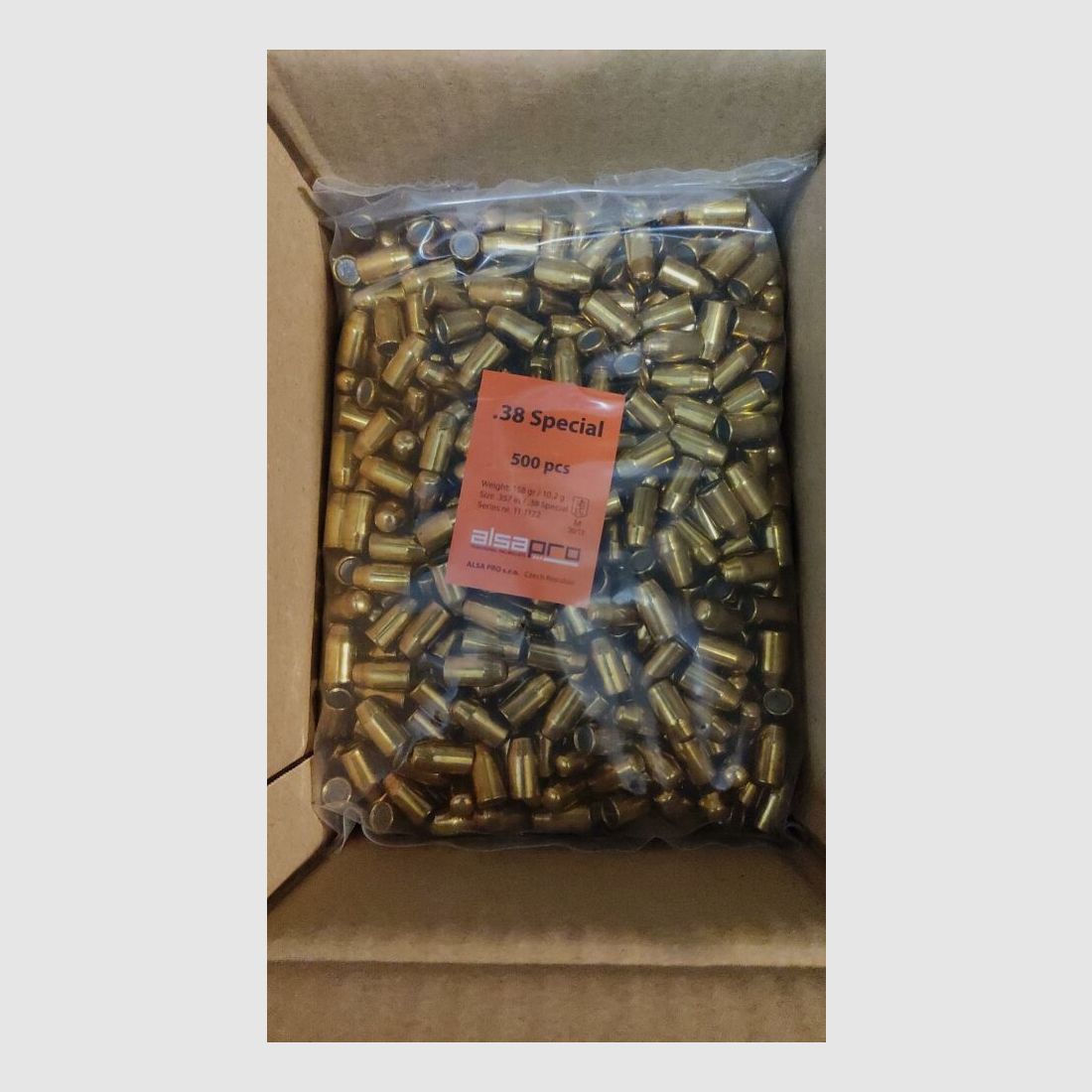 Alsa Pro proiettili 357 / 38 .38 / .357 158grs. FP