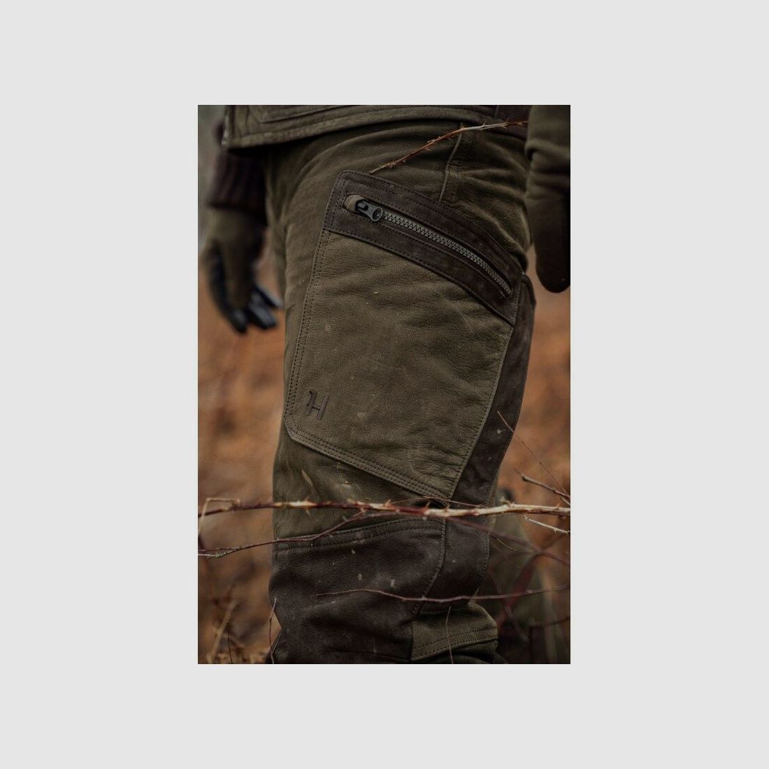 Härkila Herren Lederhose Pro Hunter